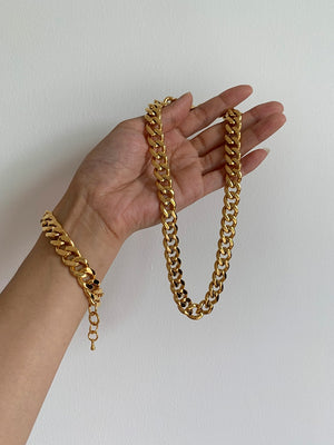 "Janne" Cuban Link Necklace - Exito Ax
