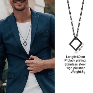 "Kevin" Geometric Necklace - Exito Ax