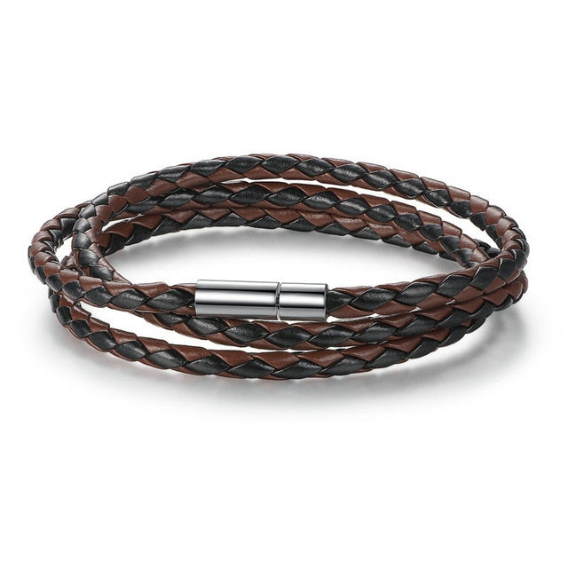 5 colors of Leather Bracelet - Exito Ax