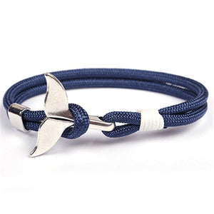 Fashion Whale Tail Anchor Bracelets - Exito Ax